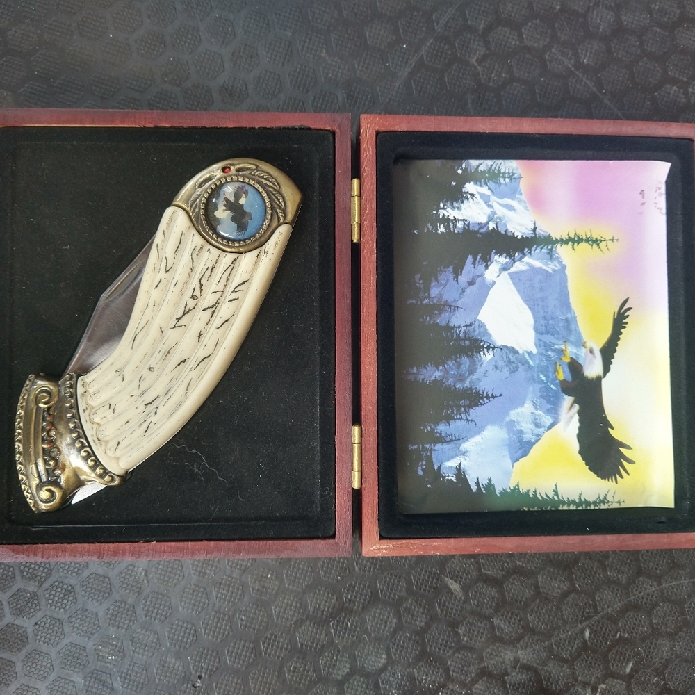 Decorative Knife with Eagle Design